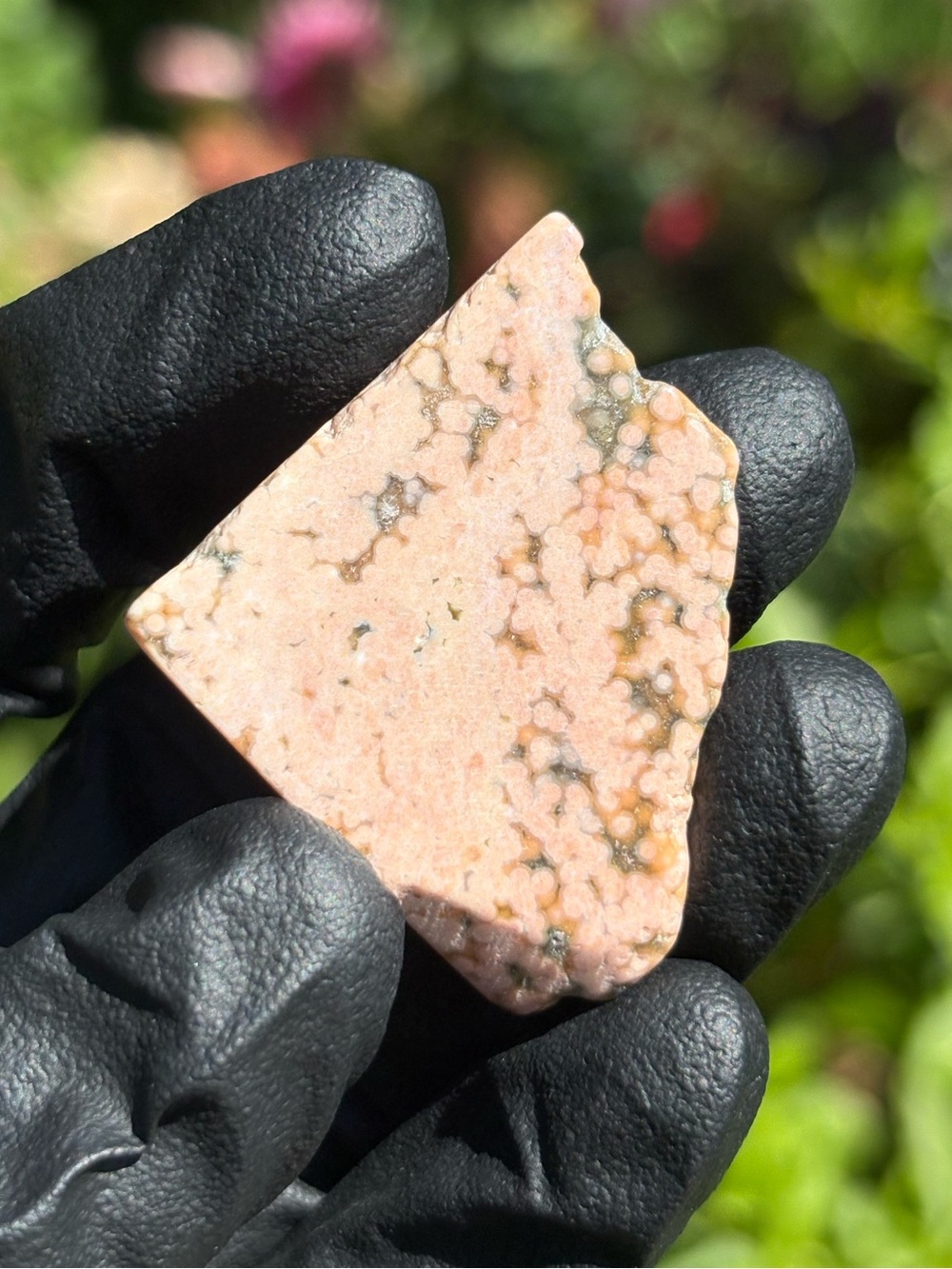 Small Ocean Jasper Crystal Freeform - Polished Sea Jasper - OBJ - Picture 2 of 10